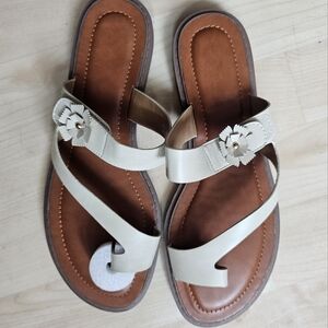 Flat Sandals for Women Dressy: Comfortable Summer Beach size 8.5